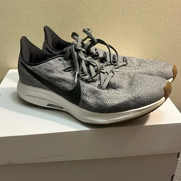 Nike Gray and Black Athletic Sneakers - Picture 2 of 3